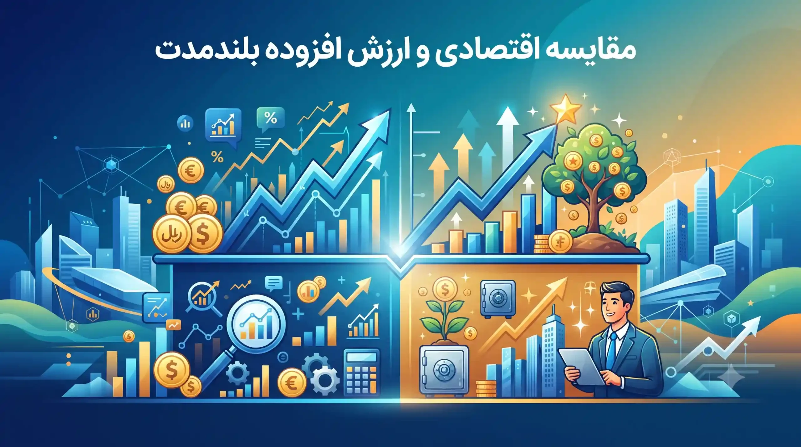 📊 مقایسه اقتصادی و ارزش افزوده بلندمدت