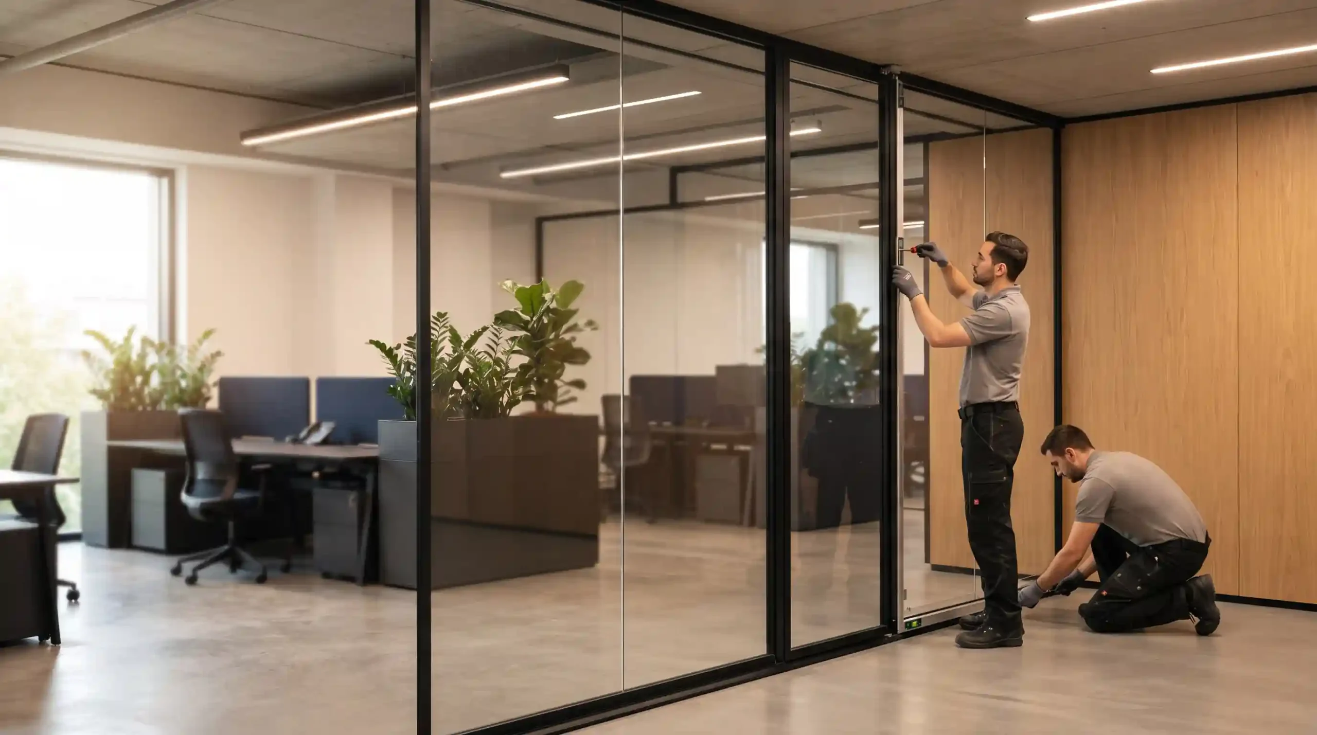 🚪 تکنیکهای فنی نصب فریمها و پروفیلهای آلومینیومی