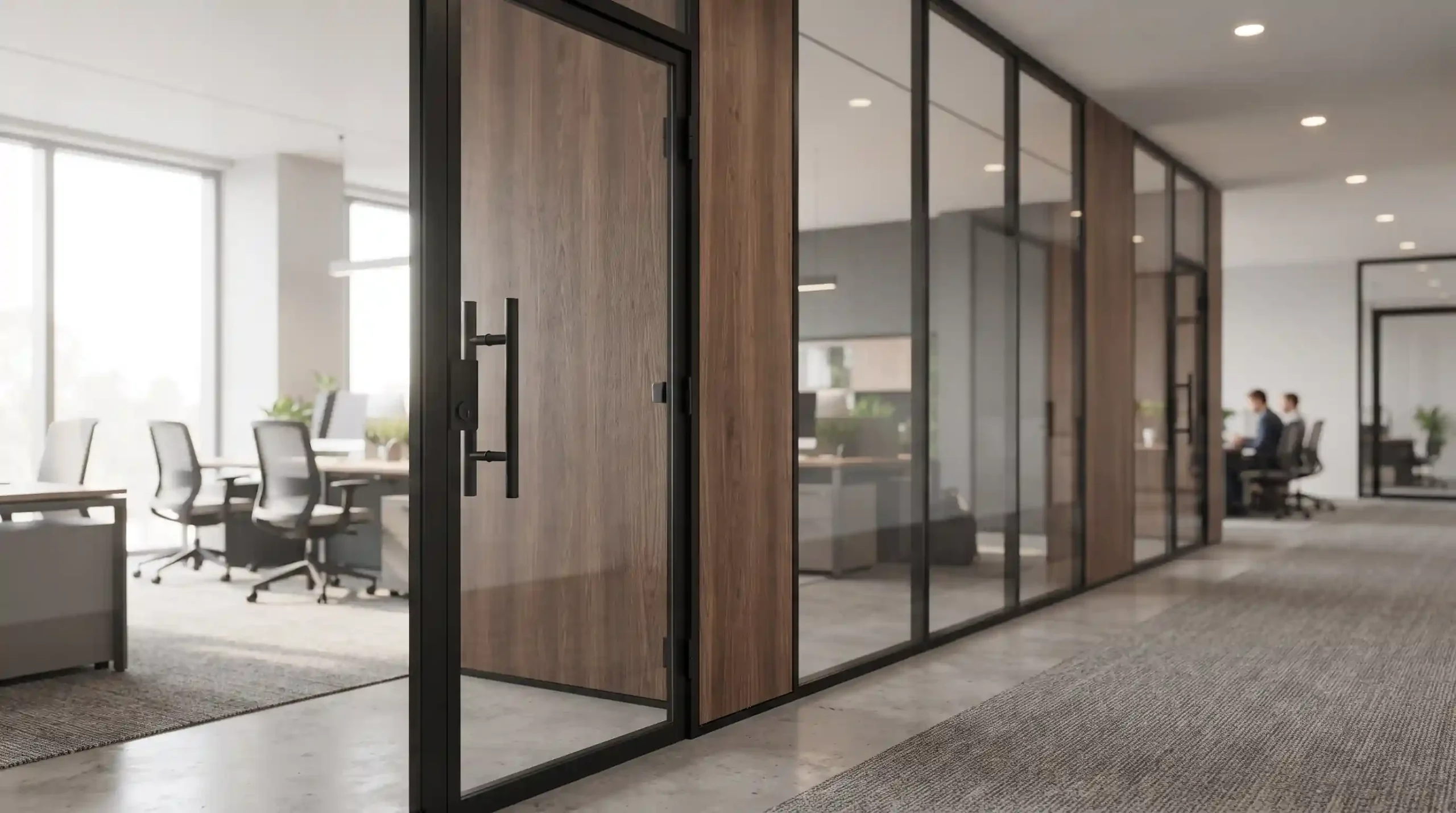 🚪 نصب یراقآلات، دستگیرهها و دربهای اختصاصی