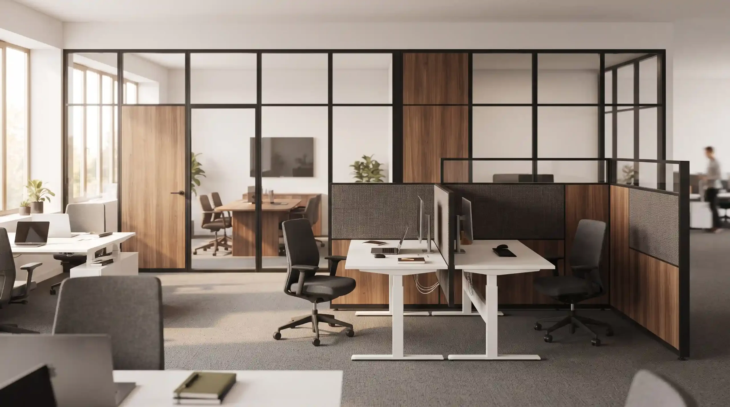 🏢 پارتیشن اداری چیست و چه کاربردی دارد