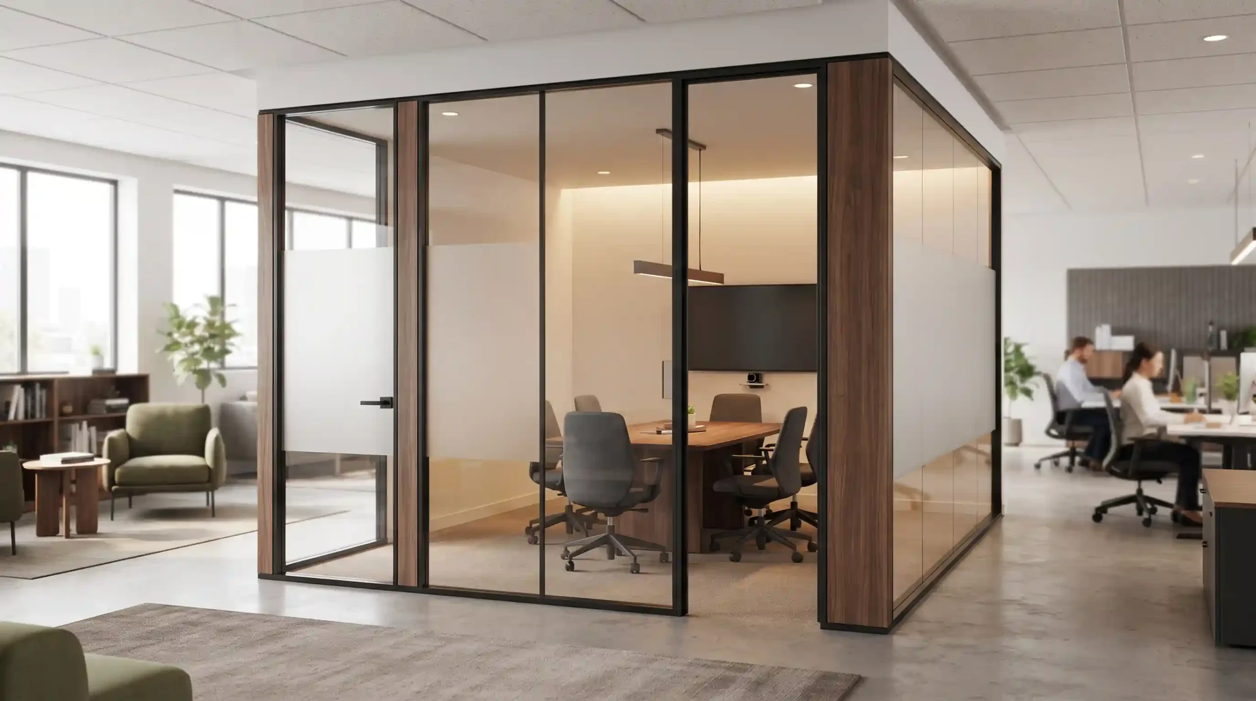 🚪 ترکیب فضای باز و حریم خصوصی پویا