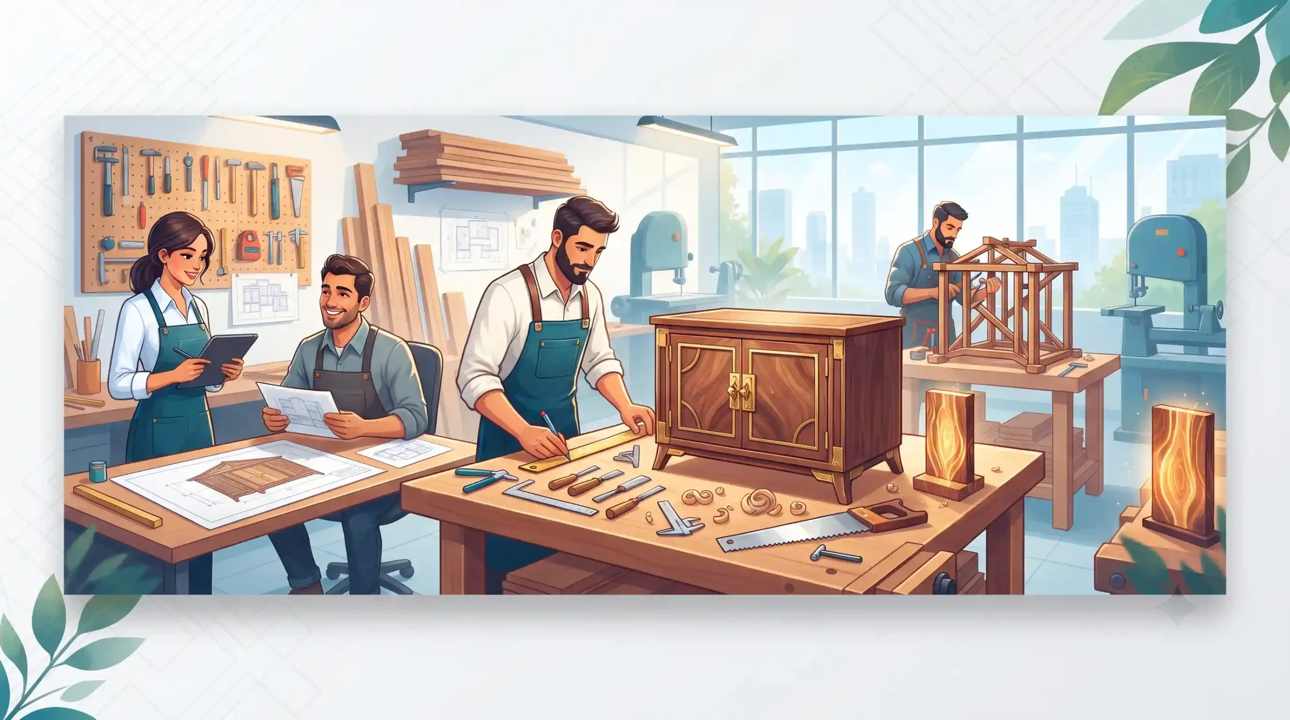 🪞 نصب پنلهای شیشهای و امدیاف با احتیاط کامل