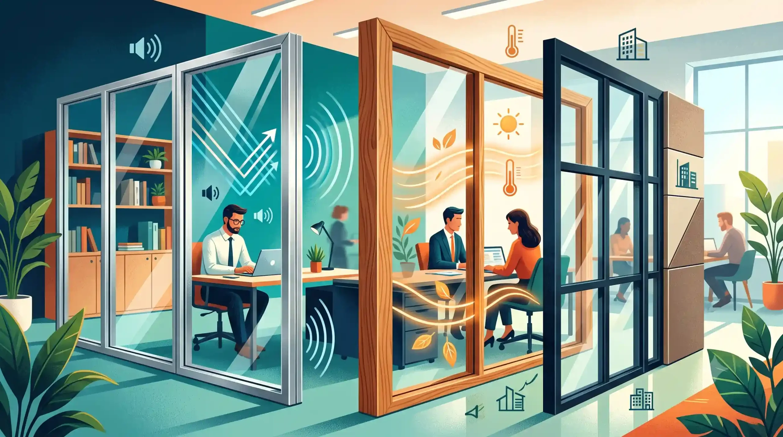 🚪 نقش پرده کرکره آلومینیومی و مکانیزمهای حرکتی آن