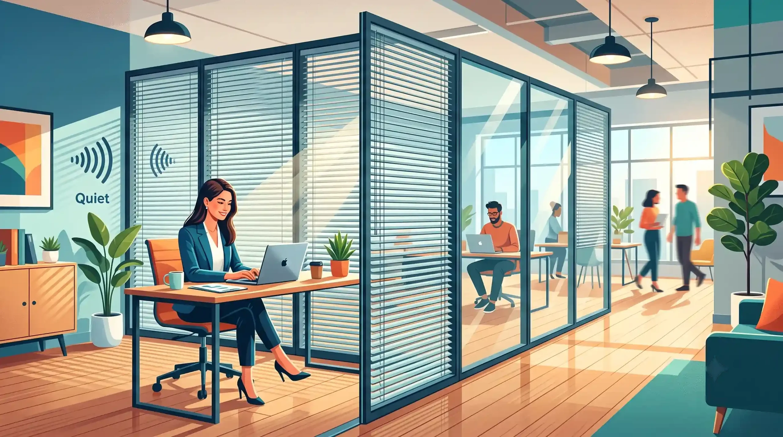 ✨ چرا استارتاپ‌ها به پارتیشن اداری تات چوب نیاز دارند؟